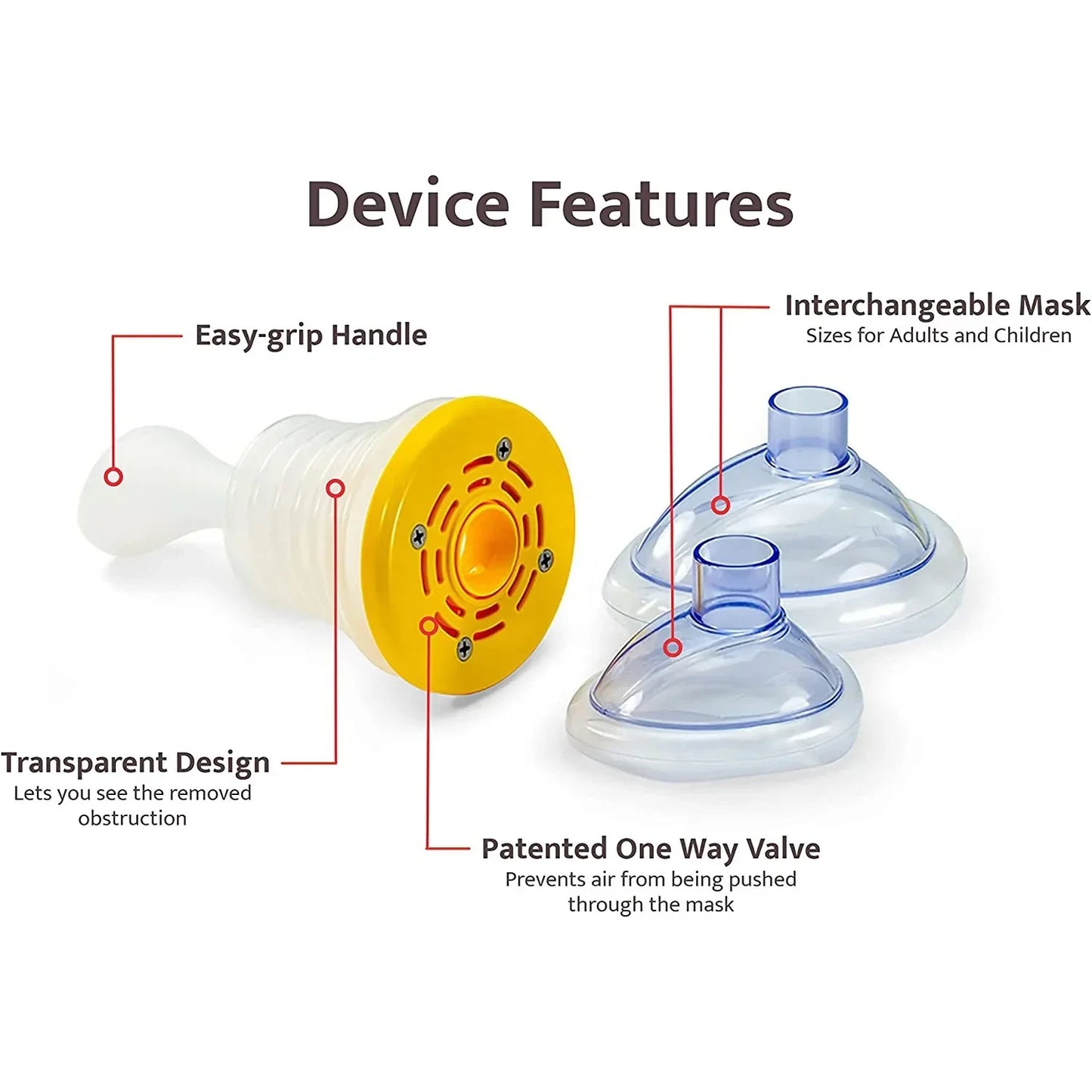 Kit Choking Device Adults & Children