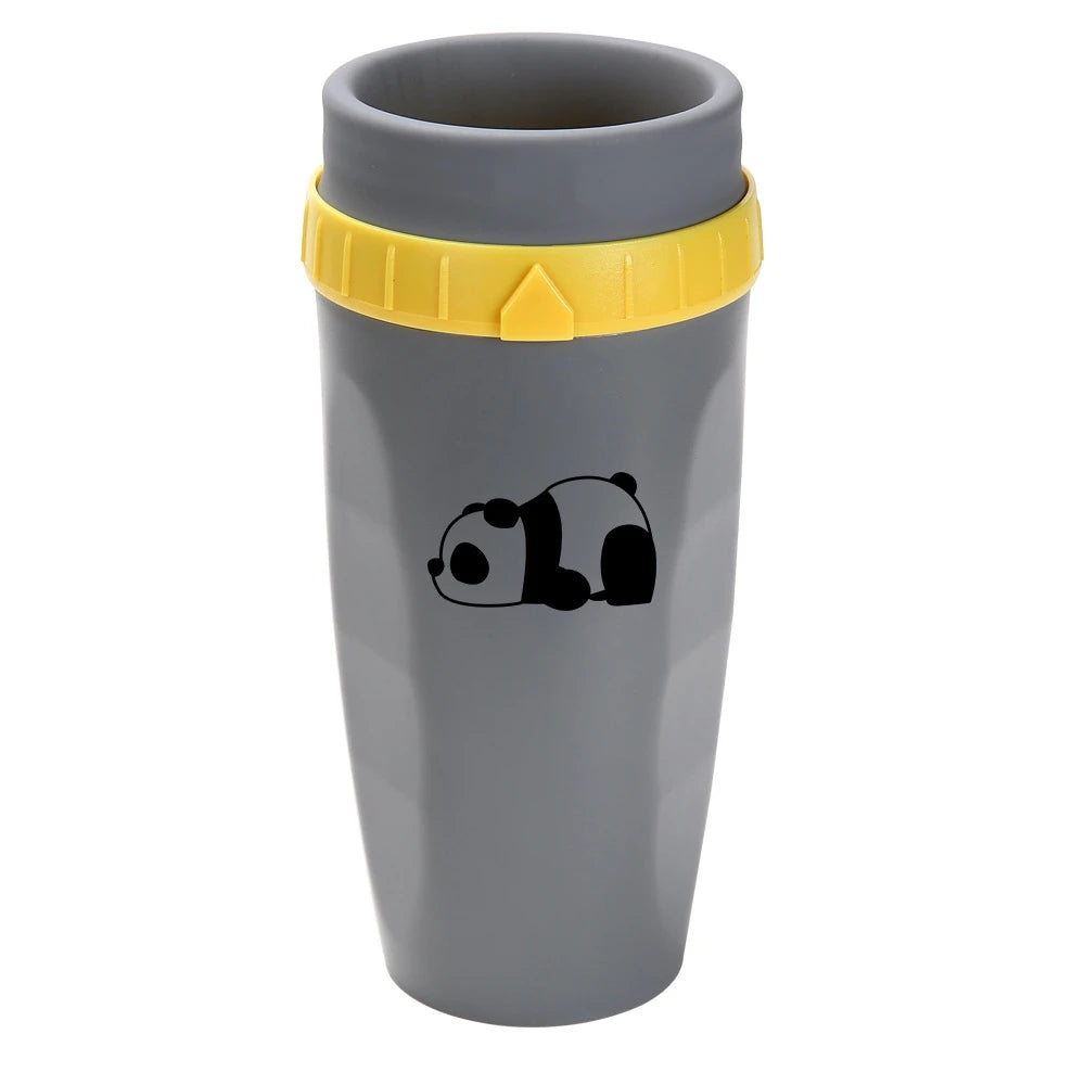 Twist Lid Thermos Cup with Straw