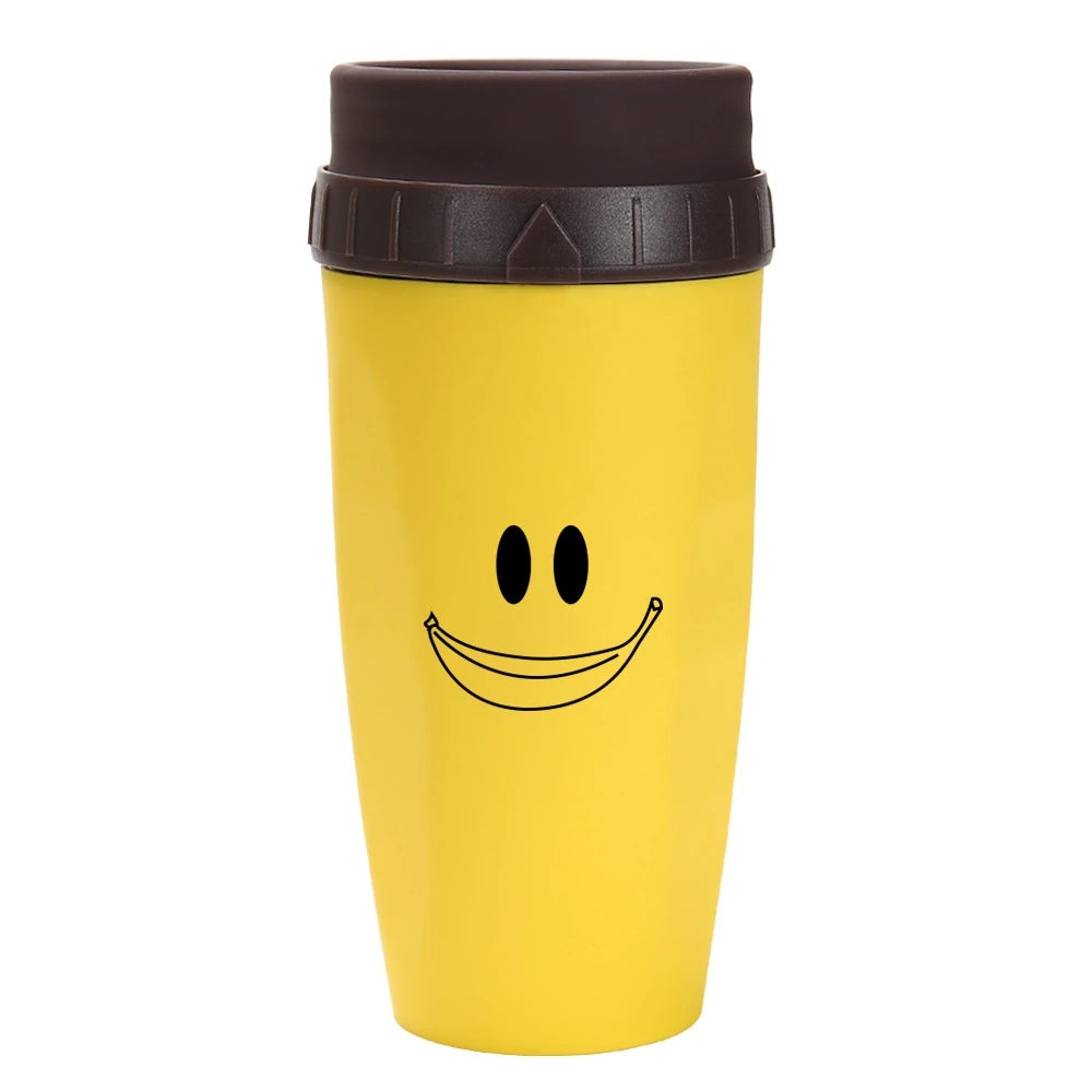 Twist Lid Thermos Cup with Straw