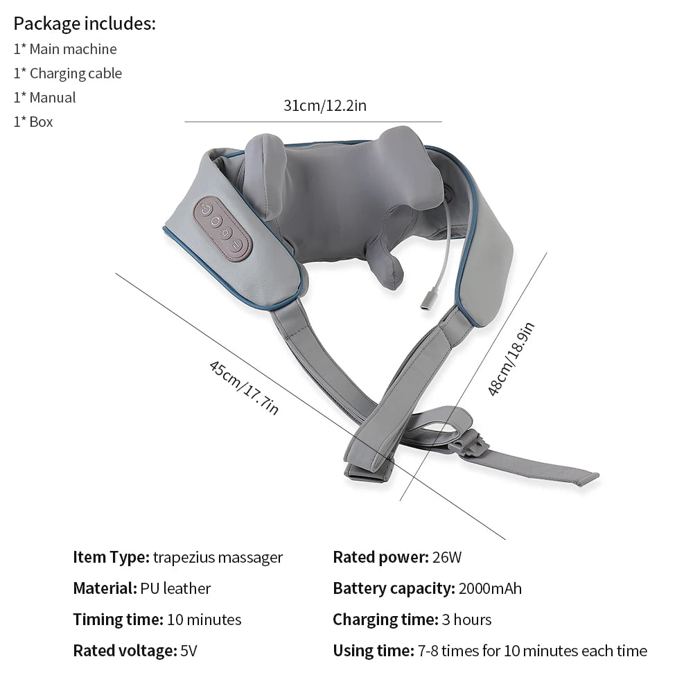 Wireless Neck and Back Massager