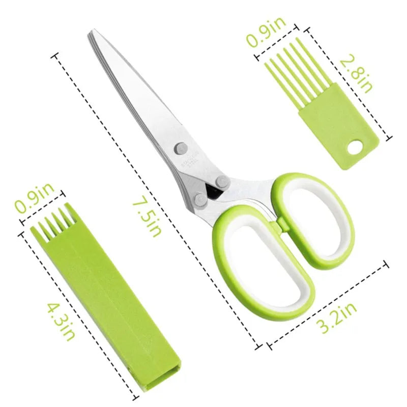 QuickCut scissors 5x blades