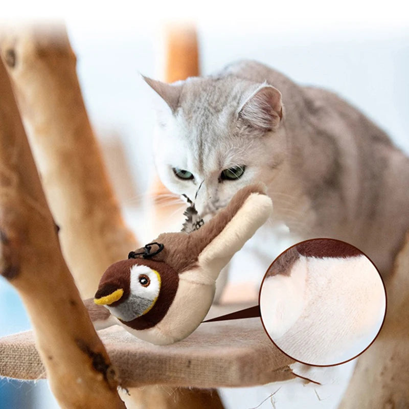 Interactive Chirping Bird Toy