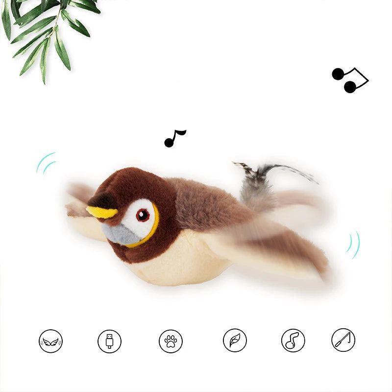 Interactive Chirping Bird Toy